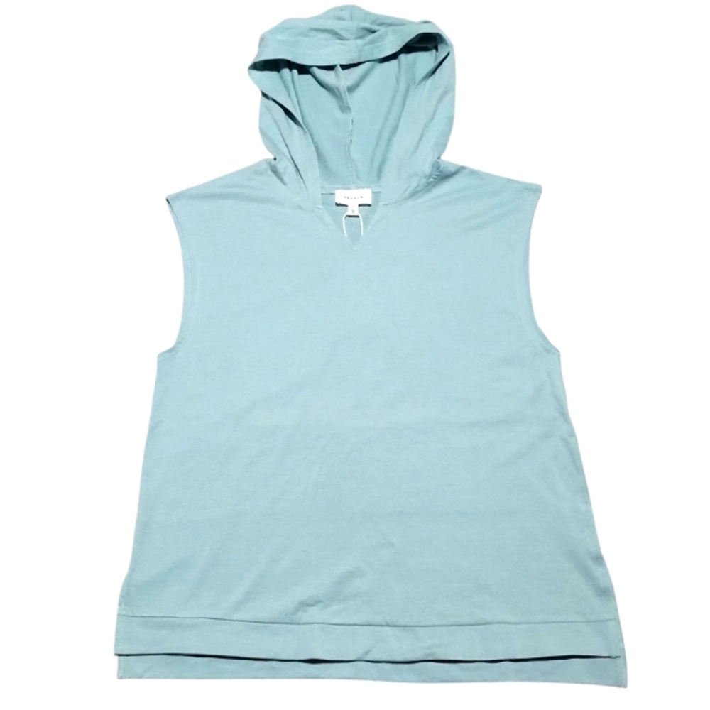 *NEW* WOMEN'S (SIZE S) HEYSON SLEEVELESS HOODED SHIRT